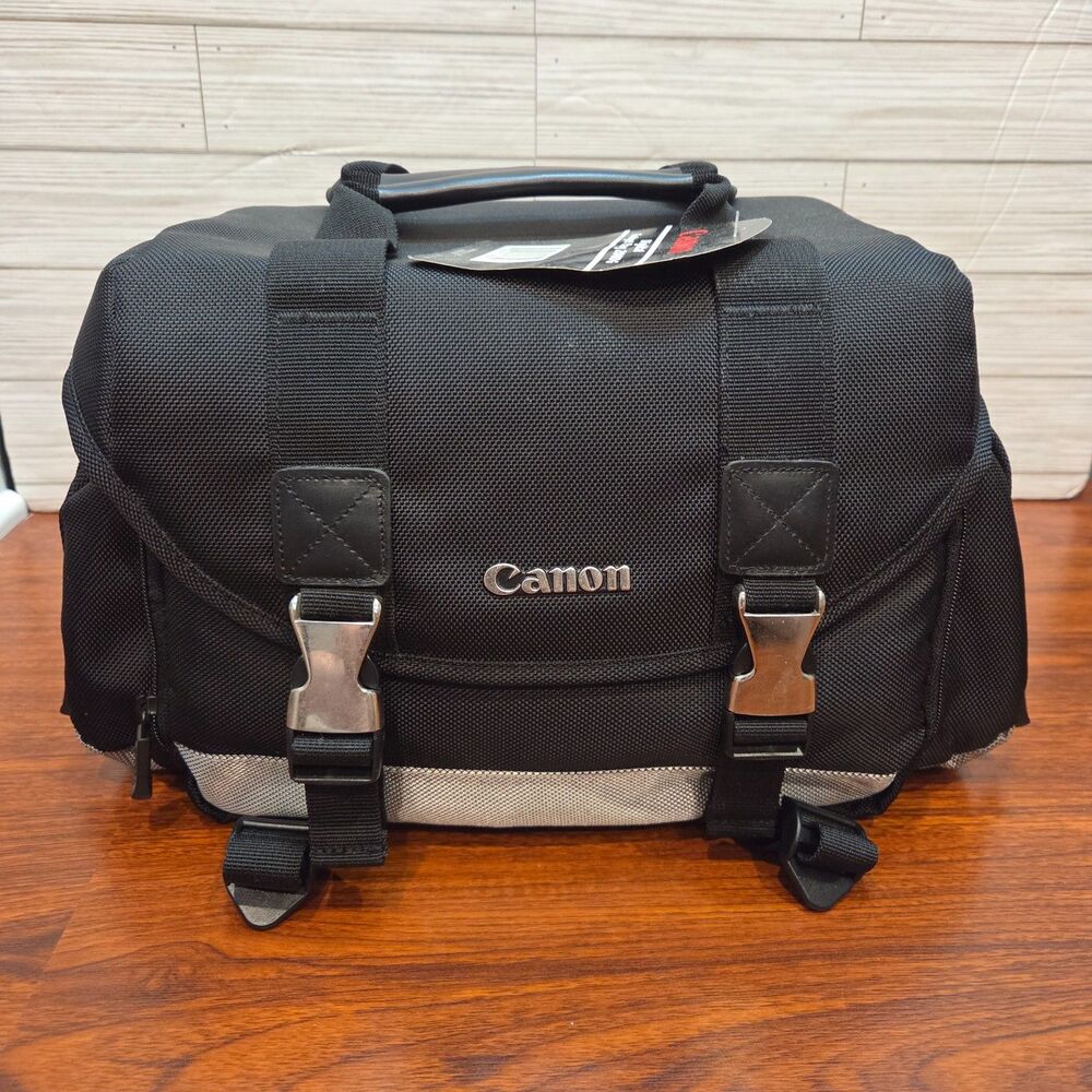 Canon 200DG Digital SLR Large Camera & Lens Case Gadget Bag Shoulder Strap NWT